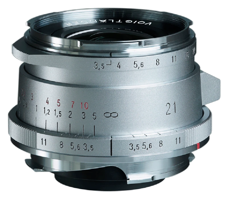 Voigtländer Color Skopar 21mm 3.5 VM asph. Type II silber für Leica M