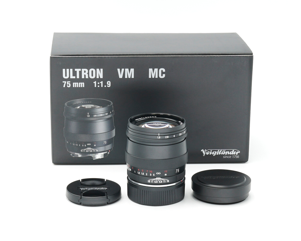 Voigtländer Ultron 75mm 1.9 M.C. VM für Leica M Einzelstück #**