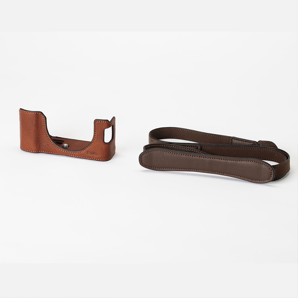 Smallrig 4699 Leather Half Case Kit braun, für Fujfilm X100VI