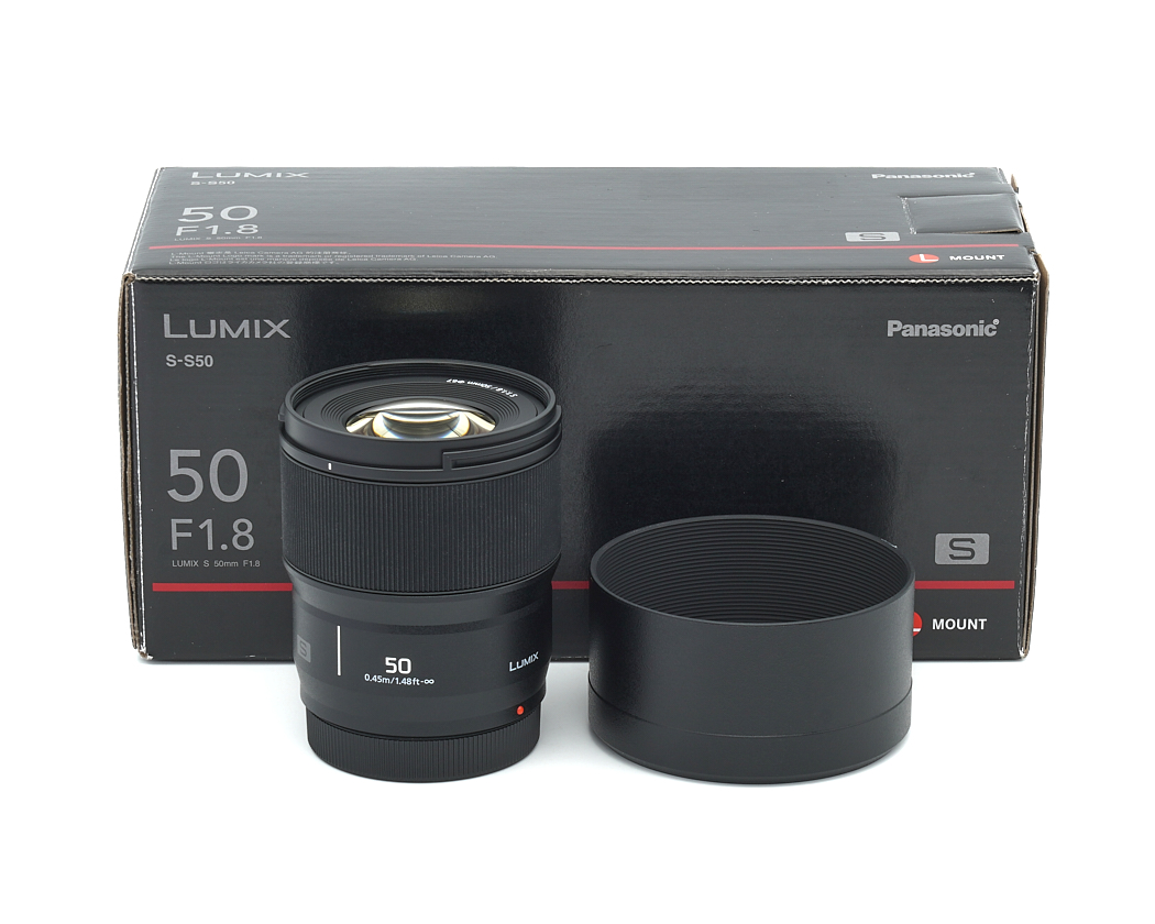 Objektiv, 50mm, F1,8, Lumix, Panasonic