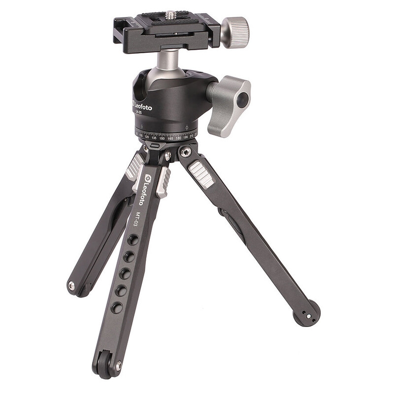 Leofoto Tischstativ MT-03 + LH-25