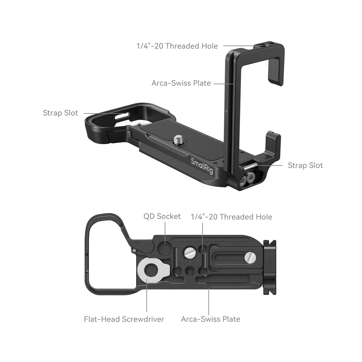 Smallrig 4569 L-Bracket für Sony Alpha 7C II/Alpha 7CR