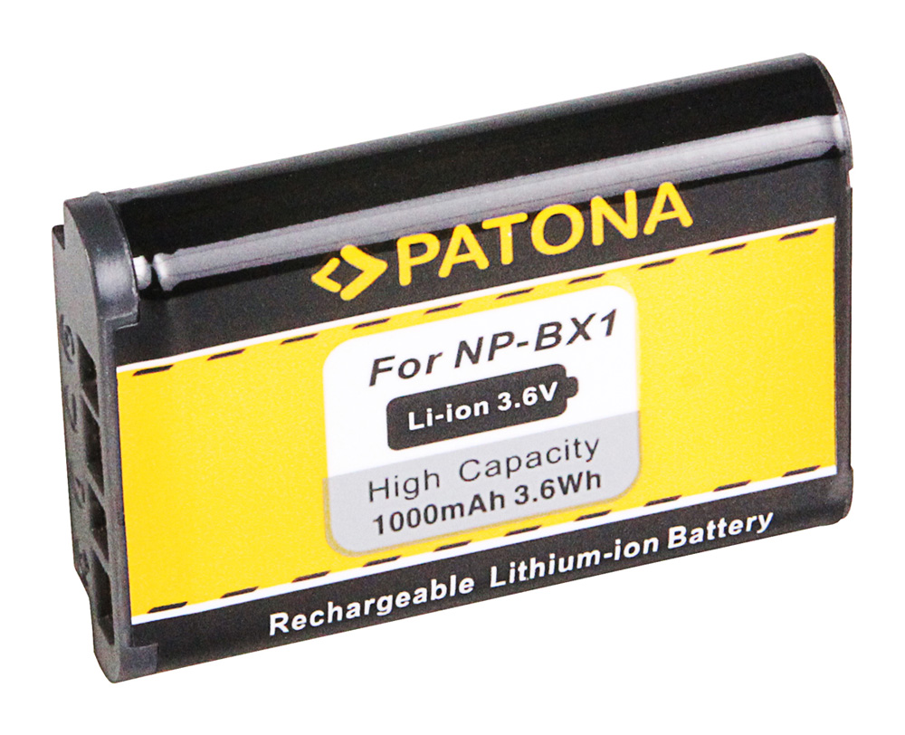 PATONA Hochleistungs LithIonen-Akku wie Sony NP-BX1
