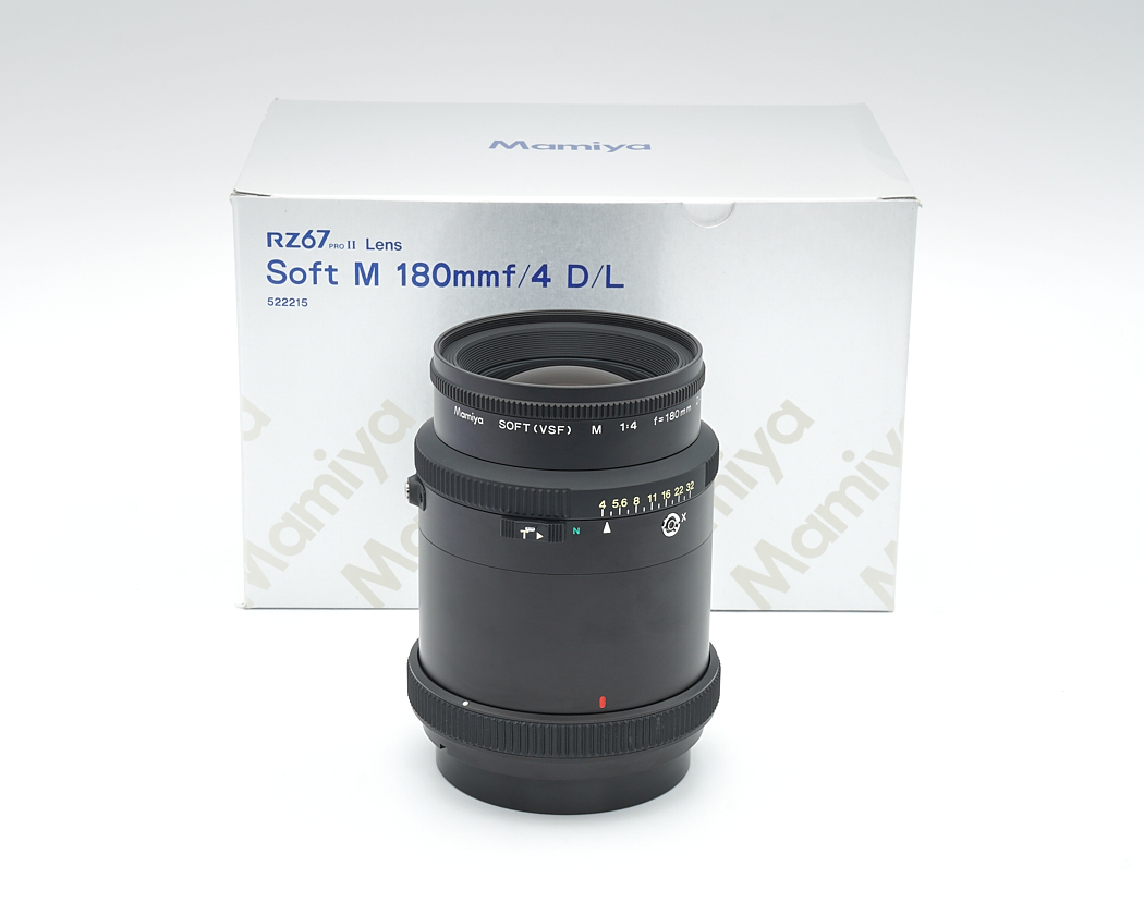 Mamiya 180mm 4.0 Soft (VSF) D/L für RZ67 wie neu, sehr gepflegt #44598**