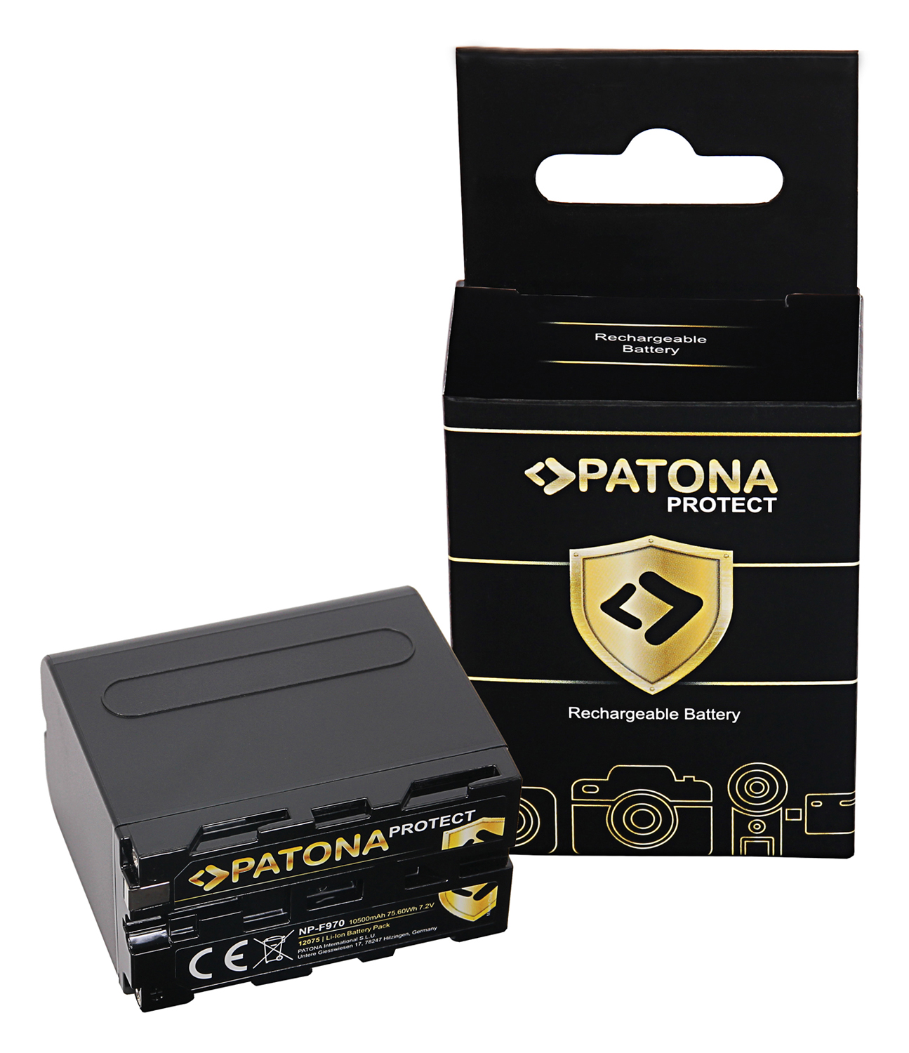 PATONA Protect Akku wie Sony NP-F970