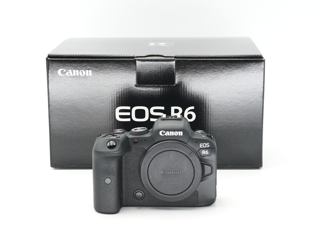 kamera, Digitalkamera, EOS R6, Kamerakörper, Verpackung enthalten