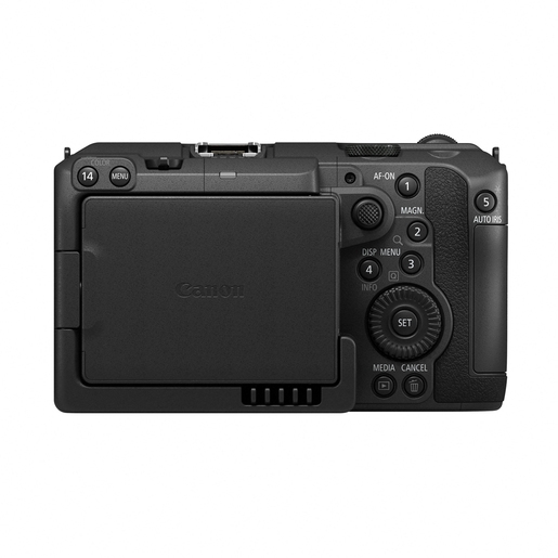 kamera, digitale kamera, Rückseite, Canon, Griff