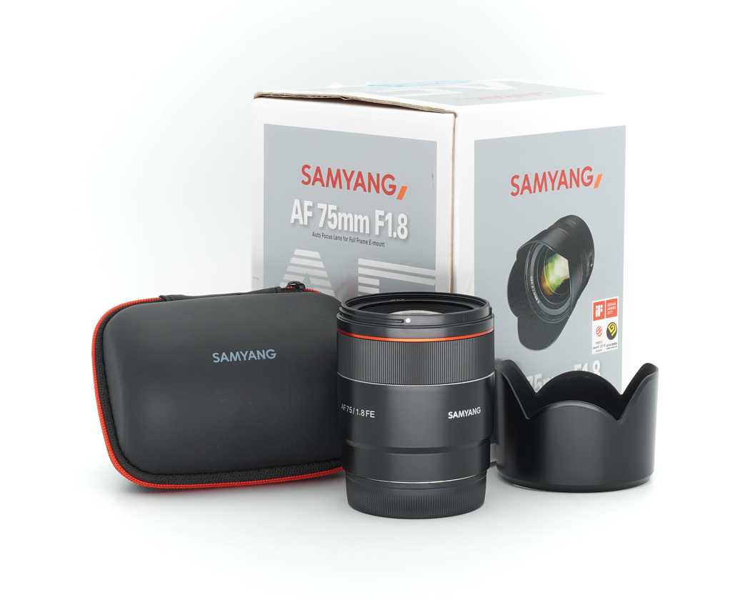 Samyang AF 75mm 1.8 FE für Sony E-Mount wie neu #48089**