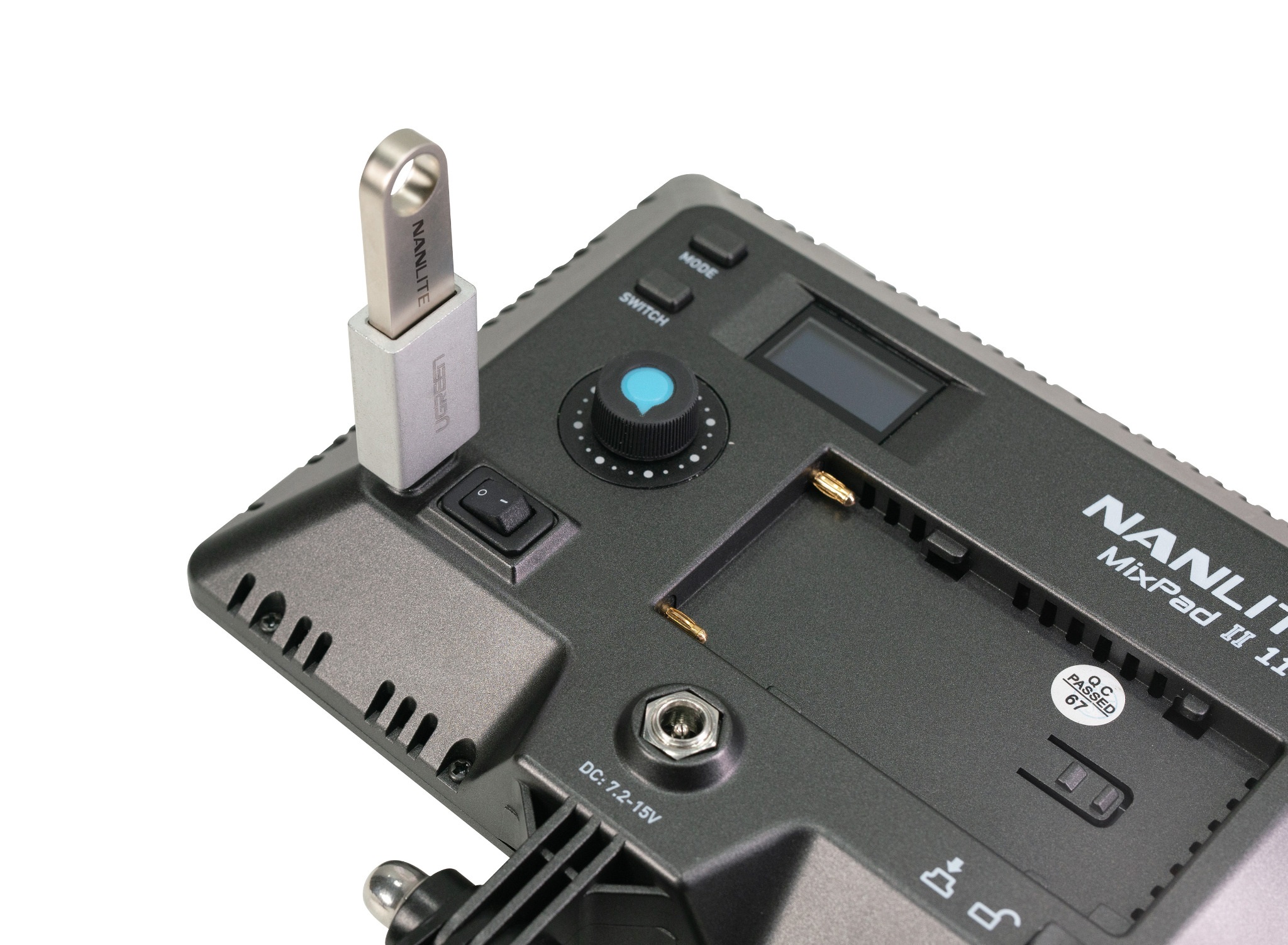 Nanlite MixPad II 11C RGBWW Multicolor-Kameraleuchte