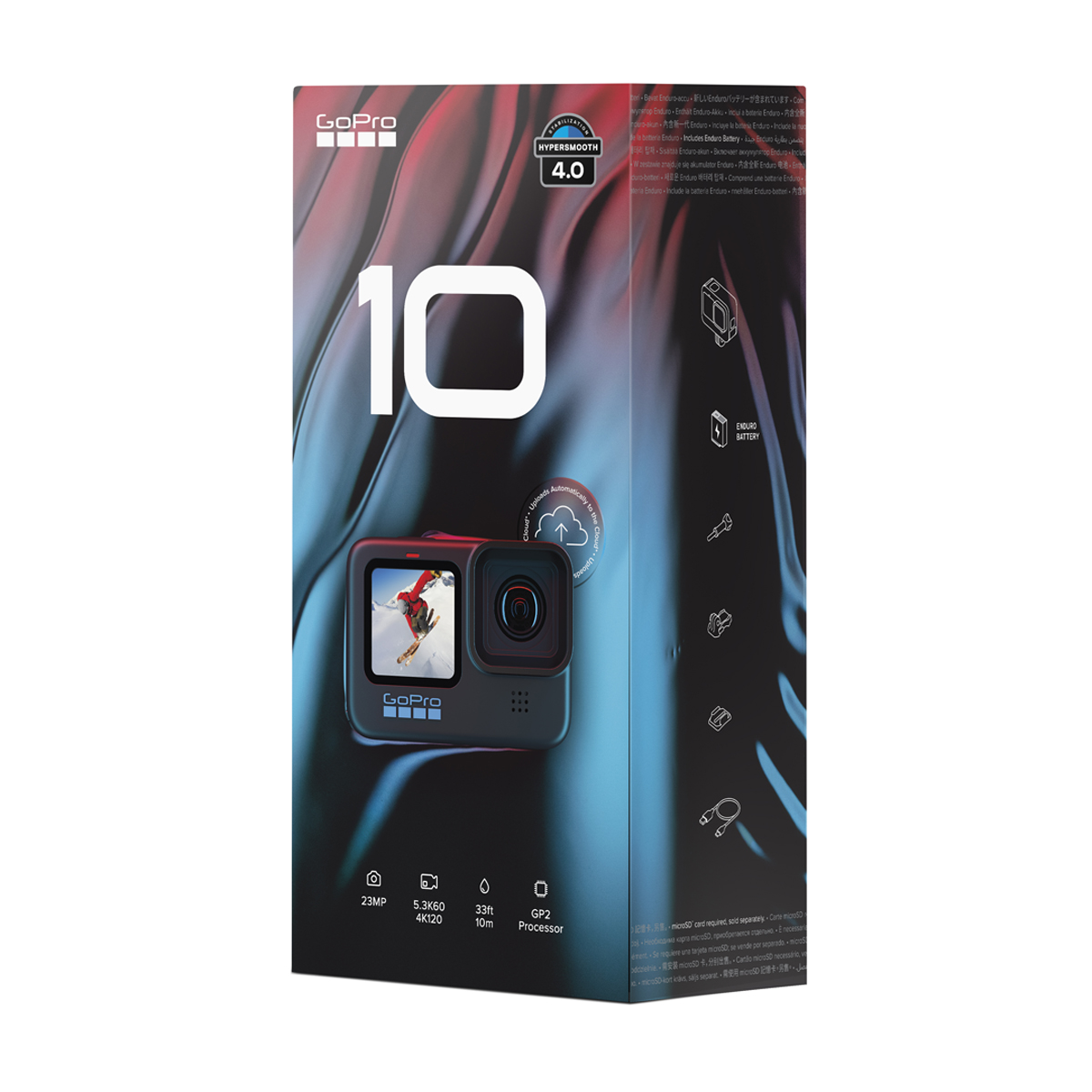 Go Pro HERO 10 Actioncam schwarz