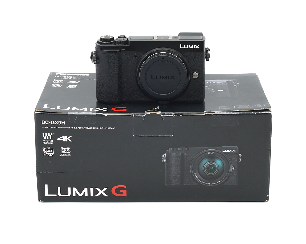 Panasonic Lumix DC-GX9 schwarz Gehäuse wie neu, Panasonic-Fachhändler #48165**