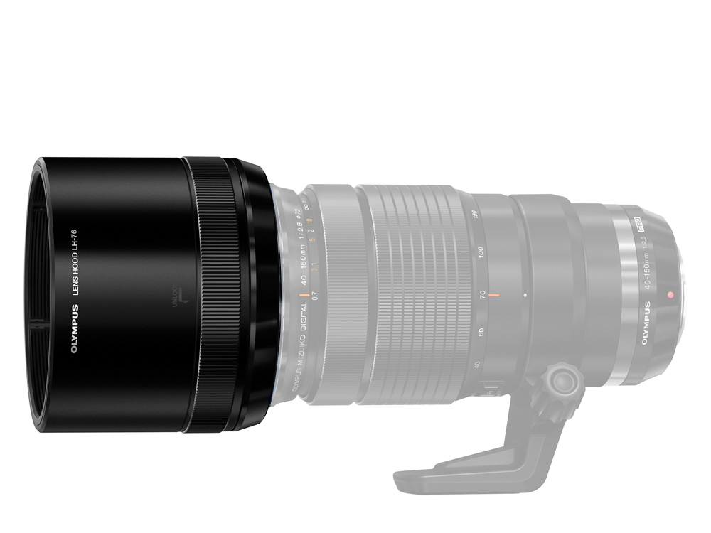 Olympus LH-76 Gegenlichtblende schwarz für M.Zuiko 40-150mm 2.8 PRO