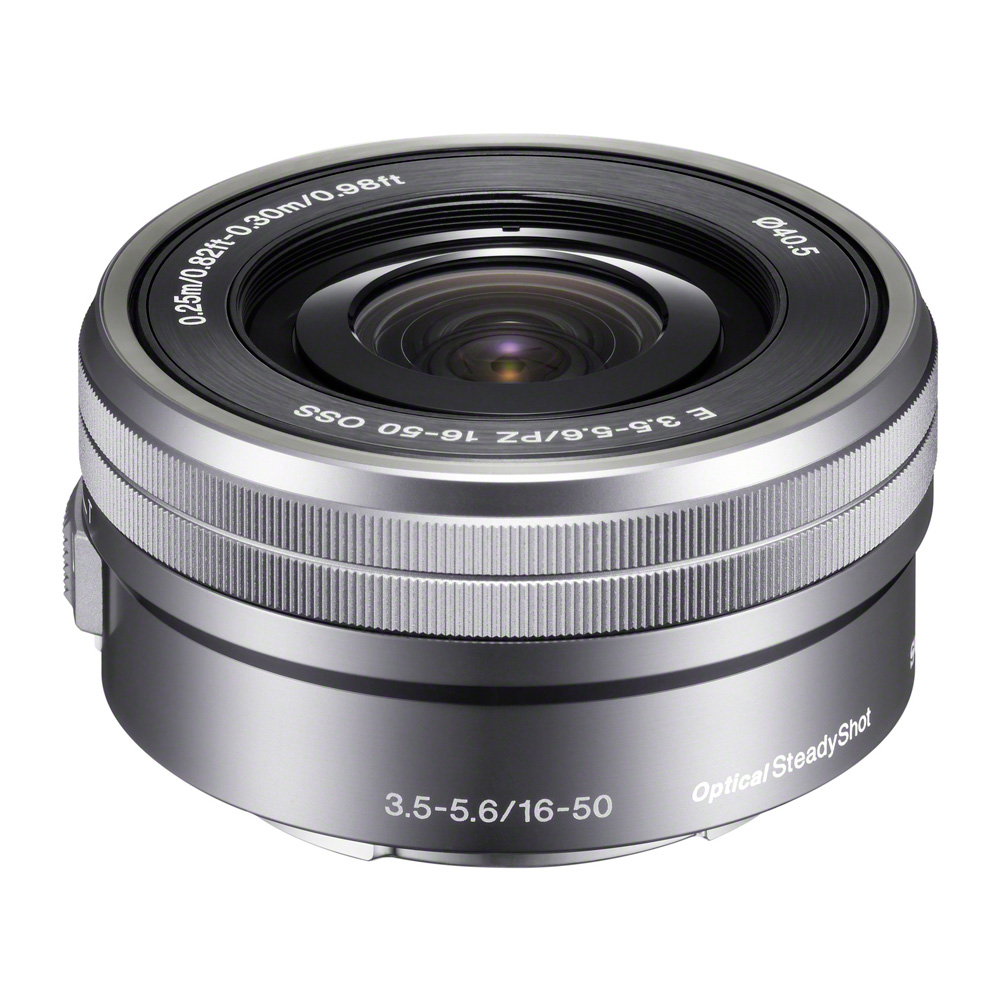 Sony SEL 16-50mm 3.5-5.6 OSS PZ silber (SELP1650) Topzustand #X15922