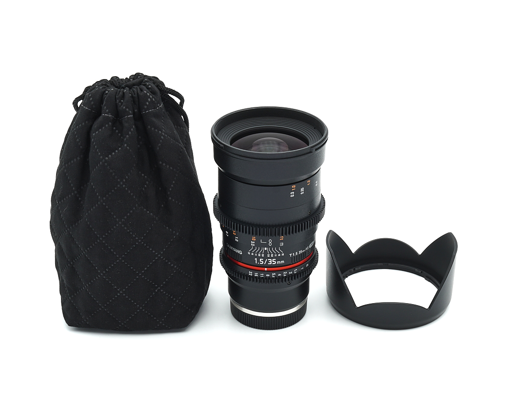 Samyang 35mm 1.5 AS UMC II Cine Lens für Sony E wie neu #X40268*