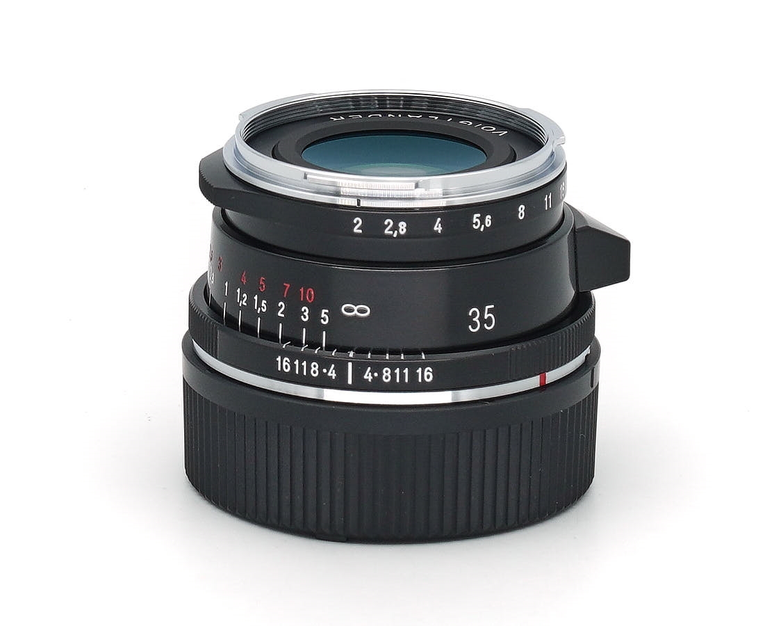 Voigtländer Ultron 35mm 2.0 ASPH. VM II für Leica M schwarz Einzelstück #**