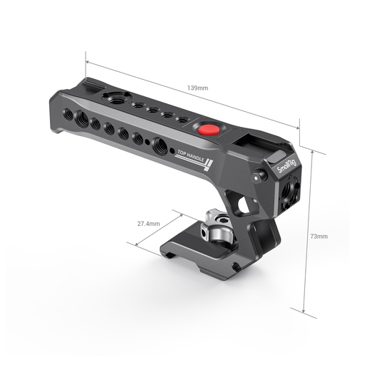 SmallRig 3322 Nato Top Handle with Record Start/Stop Remote Trigger