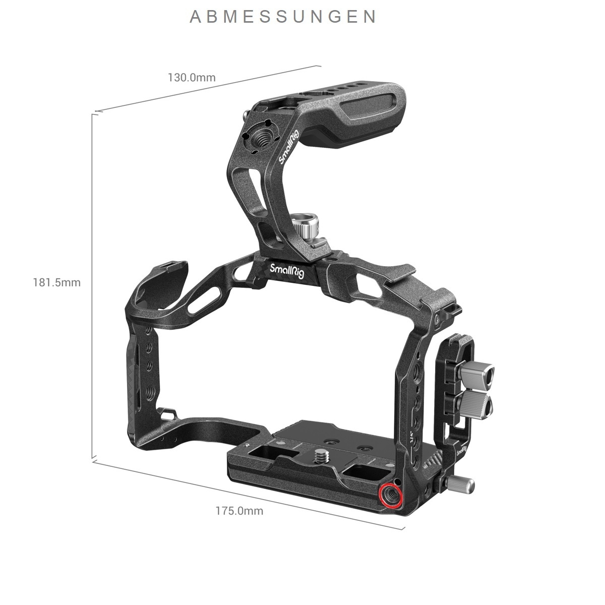SmallRig 3891 Black Mamba Handeld Kit für Canon EOS R5 C