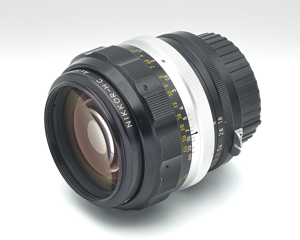 Objektiv, NIKKOR, manueller Fokus, austauschbares Objektiv, metallischer Ring
