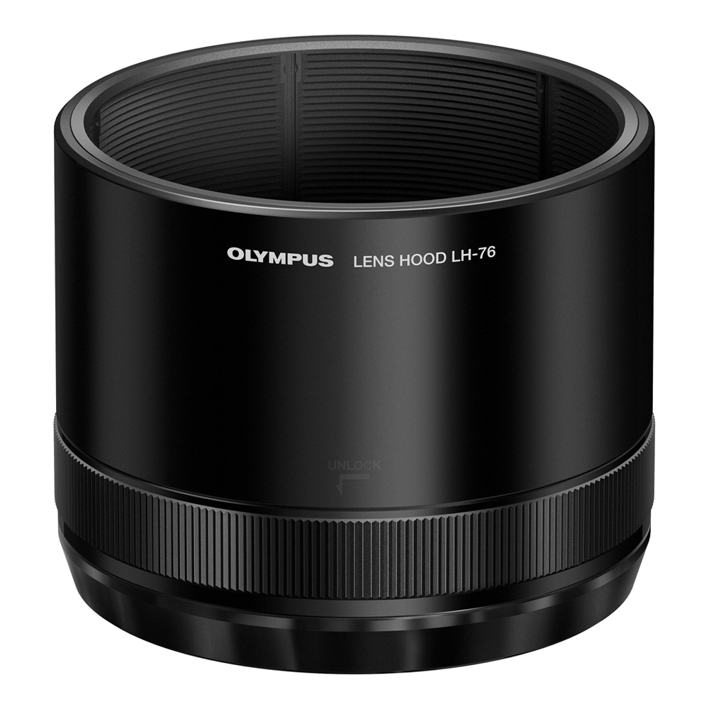 Olympus LH-76 Gegenlichtblende schwarz für M.Zuiko 40-150mm 2.8 PRO Olympus LH-76 Gegenlichtblende schwarz für M.Zuiko 40-150mm 2.8 PRO