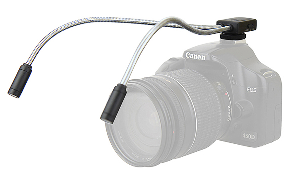 Makro LED-2D Light wie Olympus MAL-1 Beleuchtungsarm JJC