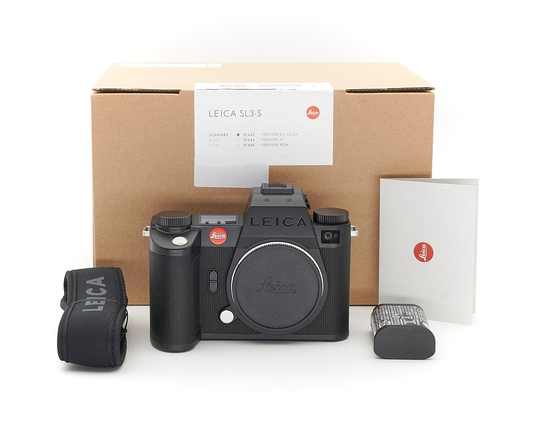 Leica SL3-S Gehäuse schwarz 10643 Retoure, wie neu #46954**