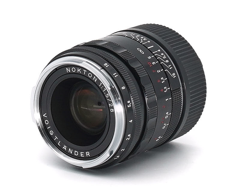 Voigtländer Nokton 28mm 1.5 VM ASPH Type II schwarz Leica M Aussteller #**