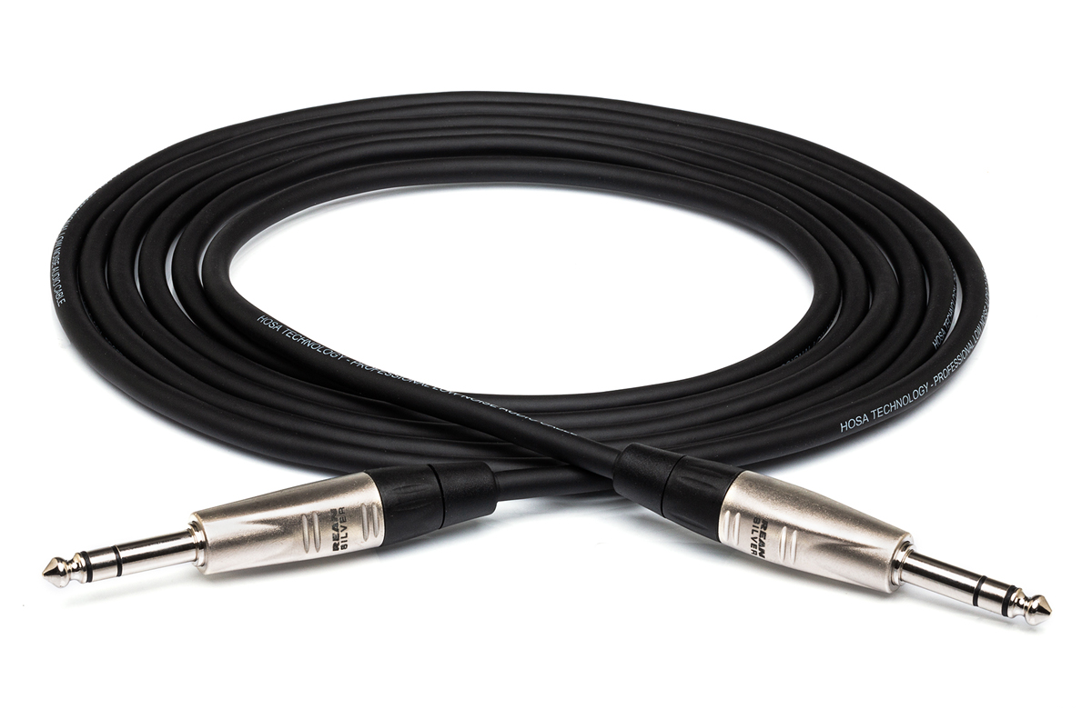 Hosa HSS-003 Pro-Serie Verbindungskabel sym. 2x TRS, ca. 0,9 m