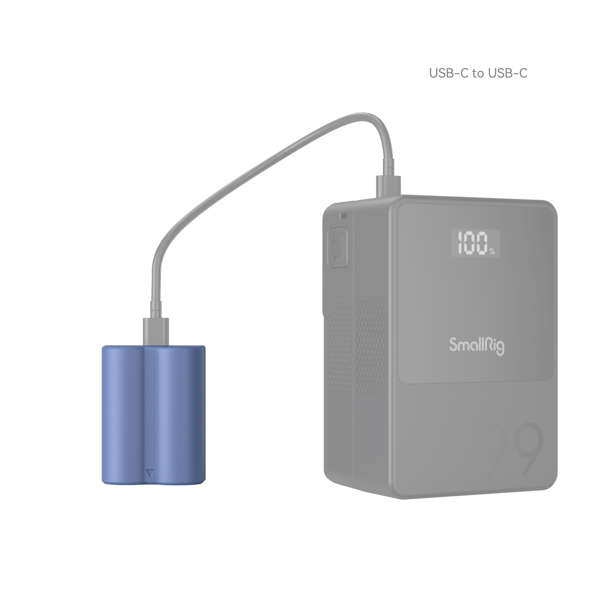 SmallRig 4266 NP-W235 USB-C (FUJIFILM) aufladbare Kamerabatterie