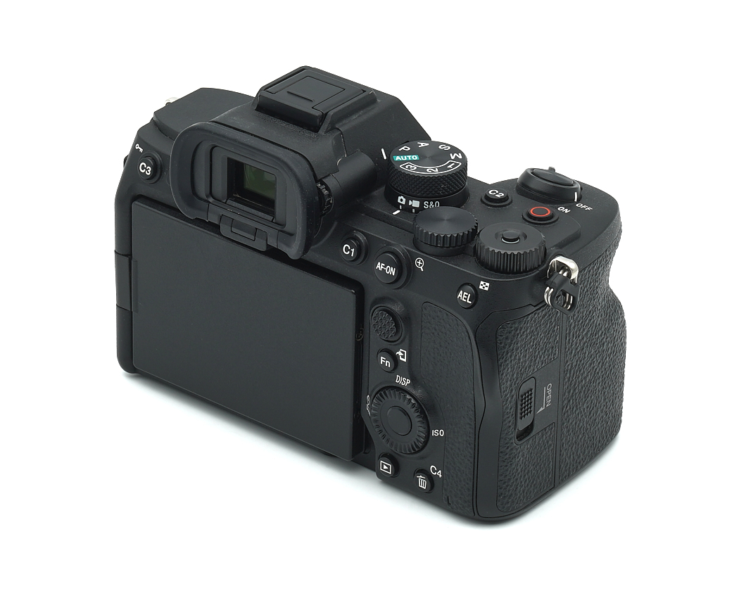 Kamera, Digitale Kamera, SLR, Rückseite, Bedienelemente