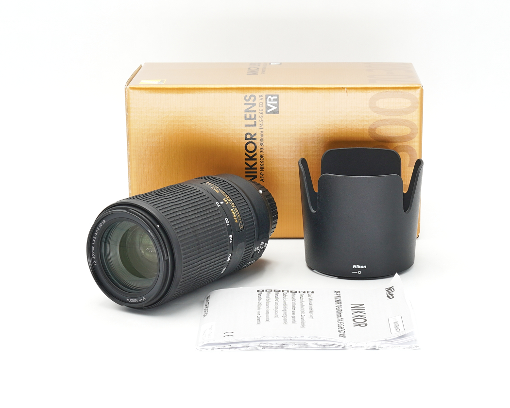 Nikon AF-P Nikkor 70-300mm 4.5-5.6 E ED VR Ausstellungsstück #48103**