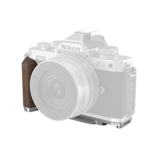 SmallRig 4803 L-Griff aus Holz für Nikon Z fc, silber, Einzelstück #X40278