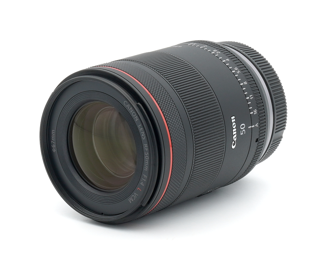 Objektiv, RF-Mount, 50mm, Canon-Objektiv, Schwarz
