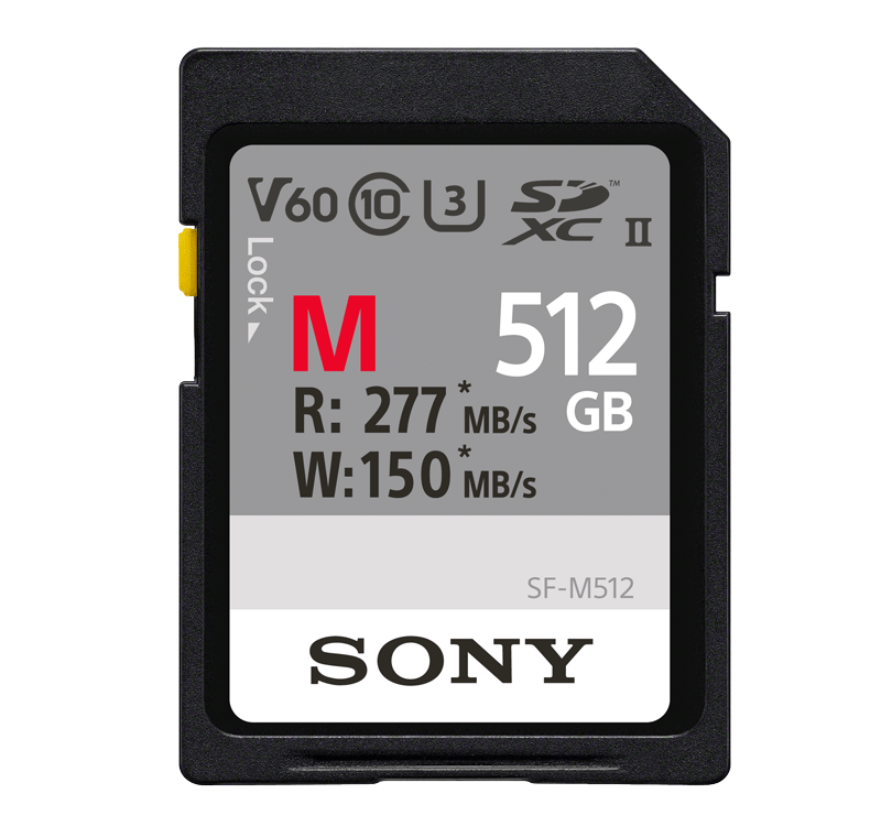 Sony SDXC-Karte 512GB M-Type UHS-II U3 277MB/s