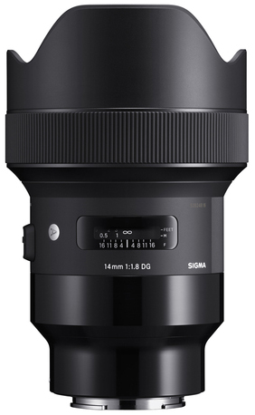 Sigma Art 14mm 1.8 DG HSM für Sony E-Mount