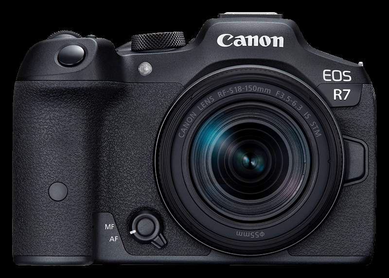Canon EOS R7 + RF-S 18-150mm 3.5-6.3 IS STM + RF 50mm 1.8 STM