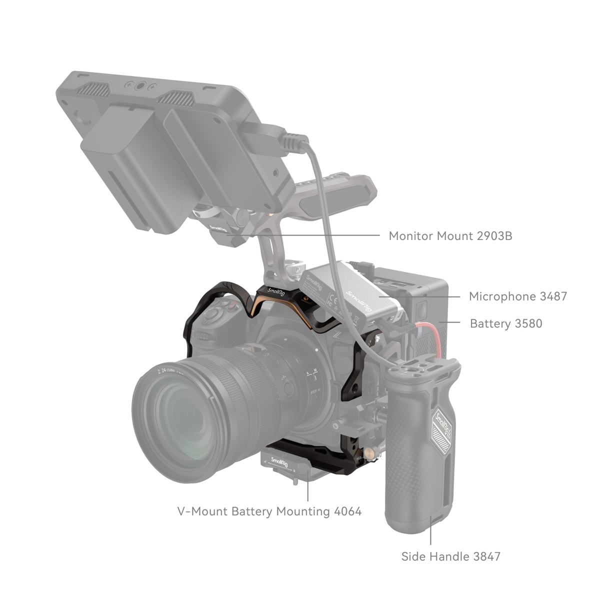 SmallRig 4316 Night Eagle Cage für Nikon Z8