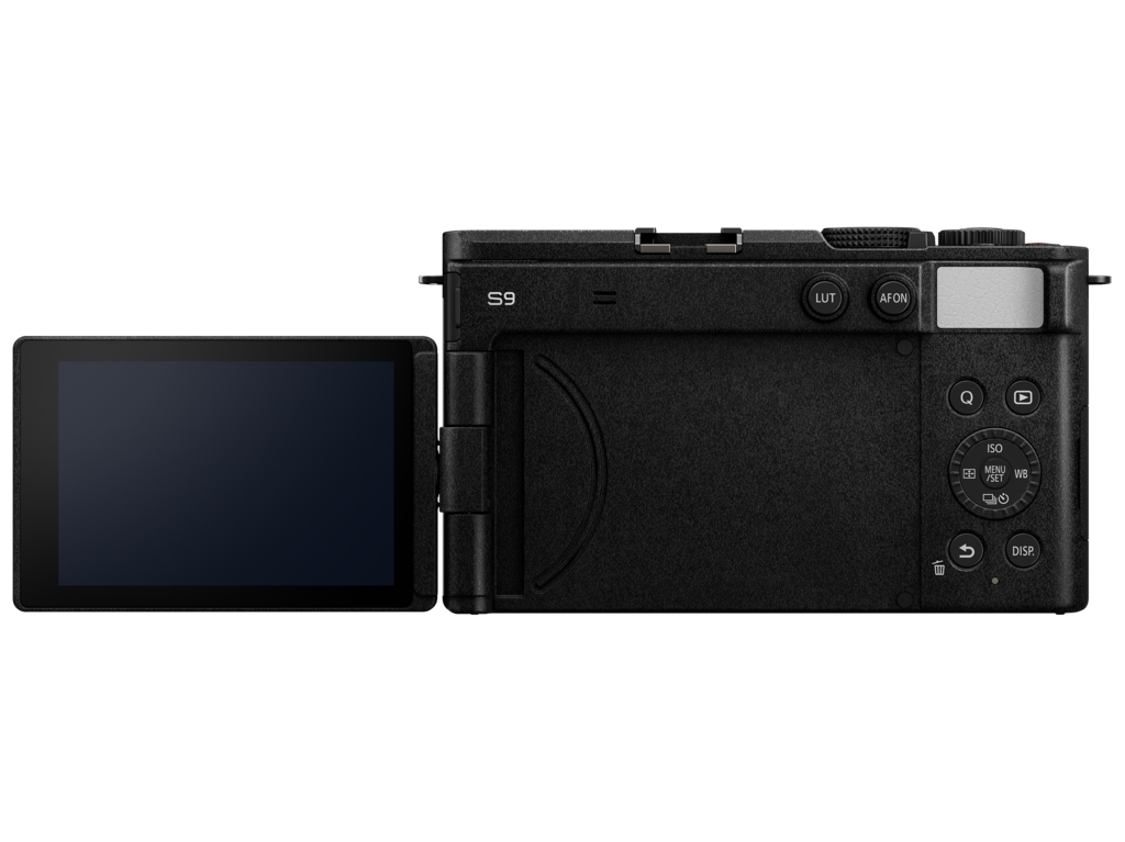 kamera, Spiegellose Kamera, LCD-Bildschirm, schwarz, Rückseite LCD
