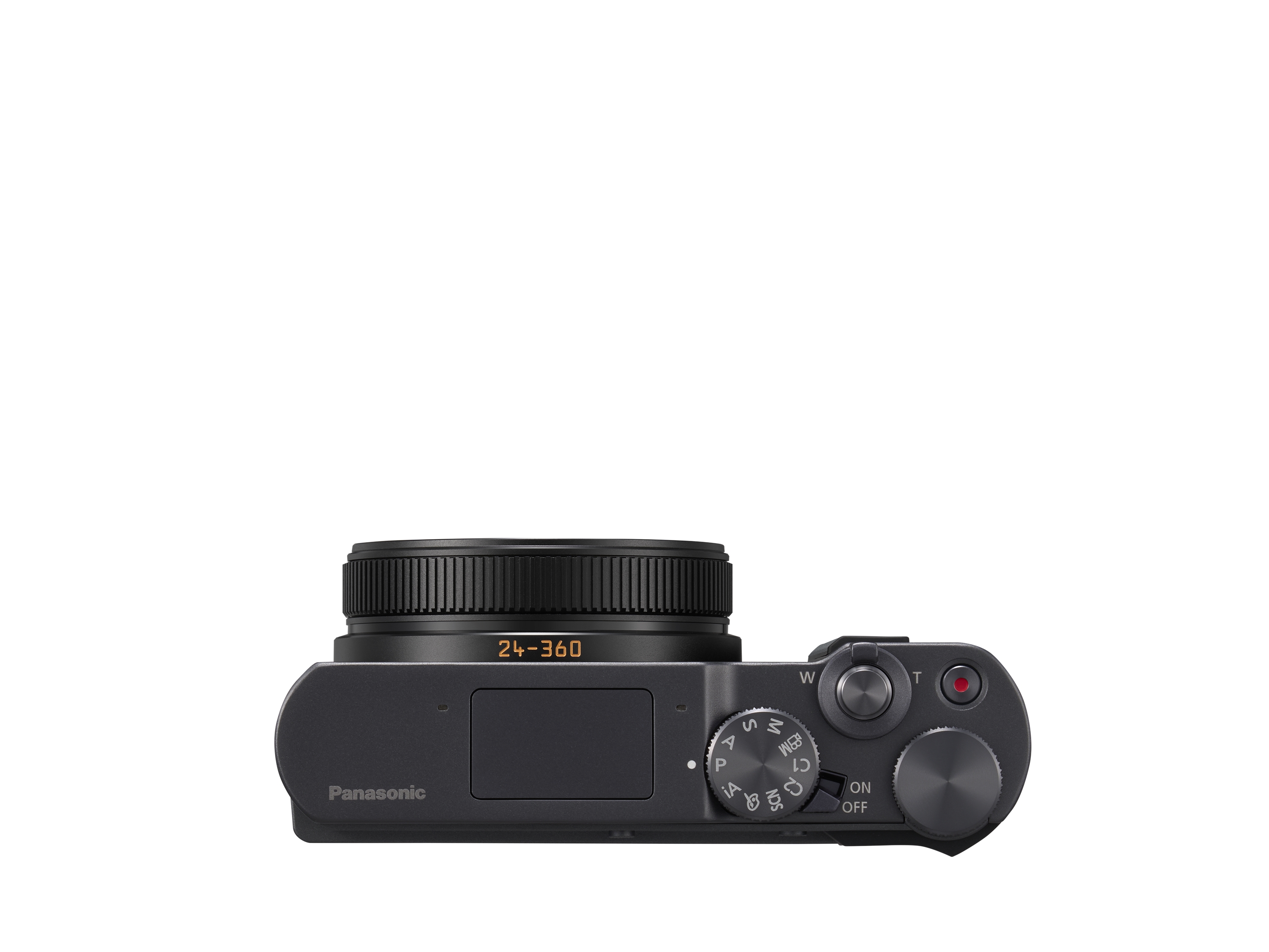 Kamera, Kompakt, Panasonic, Objektiv, Oberansicht