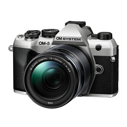 OM SYSTEM OM-5 II silber + M. Zuiko Digital ED 14-150mm 4.0-5.6 II OM SYSTEM OM-5 II silber + M. Zuiko Digital ED 14-150mm 4.0-5.6 II