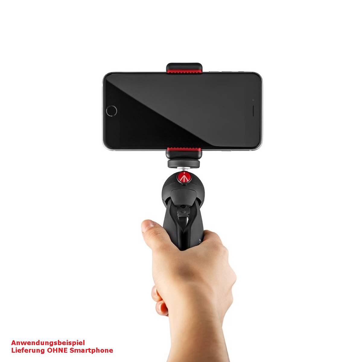 Manfrotto PIXI Mini-Stativ mit Smartphone-Klemme s