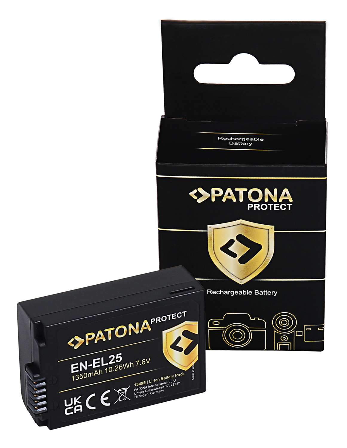 PATONA Protect Akku wie Nikon EN-EL25