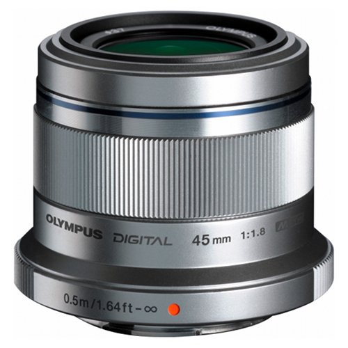Olympus M.Zuiko Digital 45mm 1.8 silber