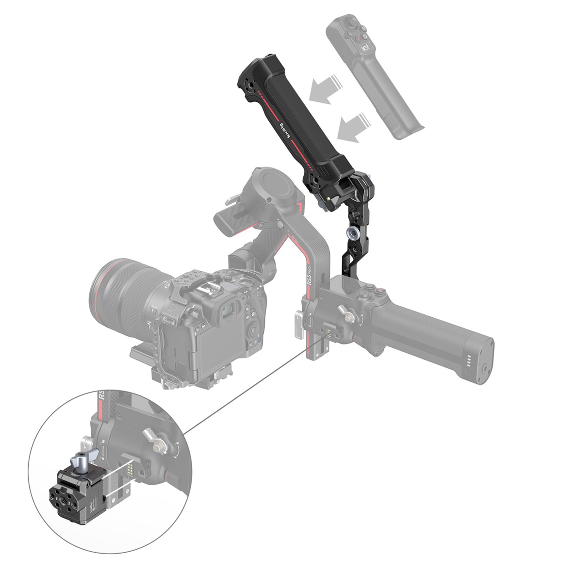 Smallrig 3950 Sling Handgriff für DJI RS Series