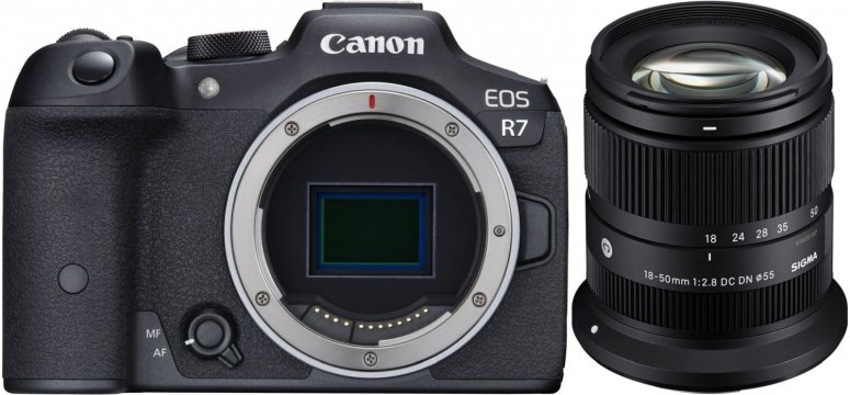 Canon EOS R7 + Sigma Contemporary 18-50mm 2.8