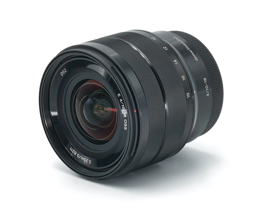 Objektiv, 39mm Filtergröße, E 4/10-18 OSS, schwarzer Objektiv, Kompakt-Zoom