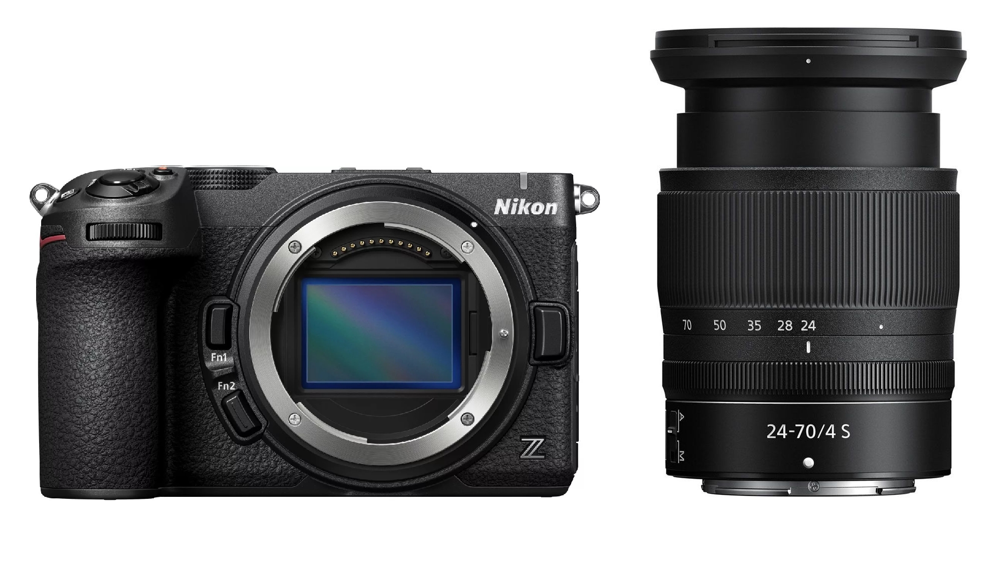 Spiegellose Kamera, Wechselobjektiv, Schwarz, digitaler Sensor, Nikon Z
