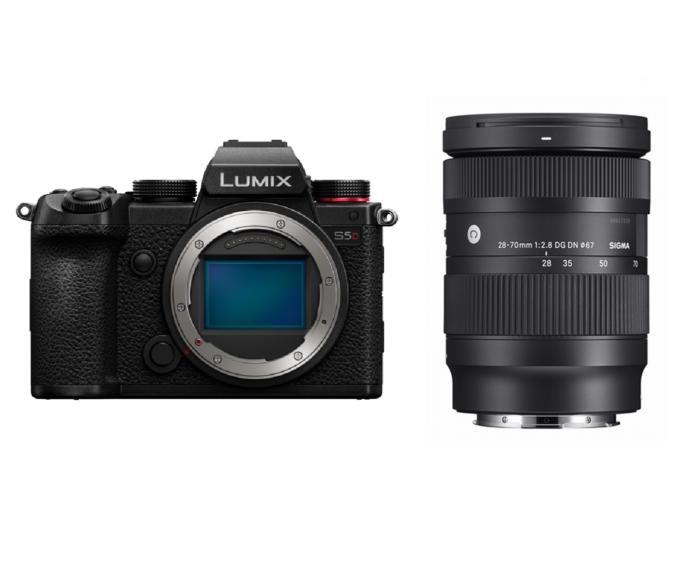 Panasonic Lumix DC-S5D Gehäuse + Sigma Contemporary 28-70mm 2.8 DG DN