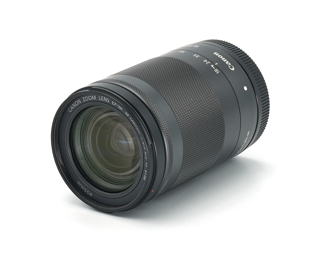 Objektiv, Teleobjektiv, Canon-Objektiv, Zoom-Objektiv, schwarz/metallisch