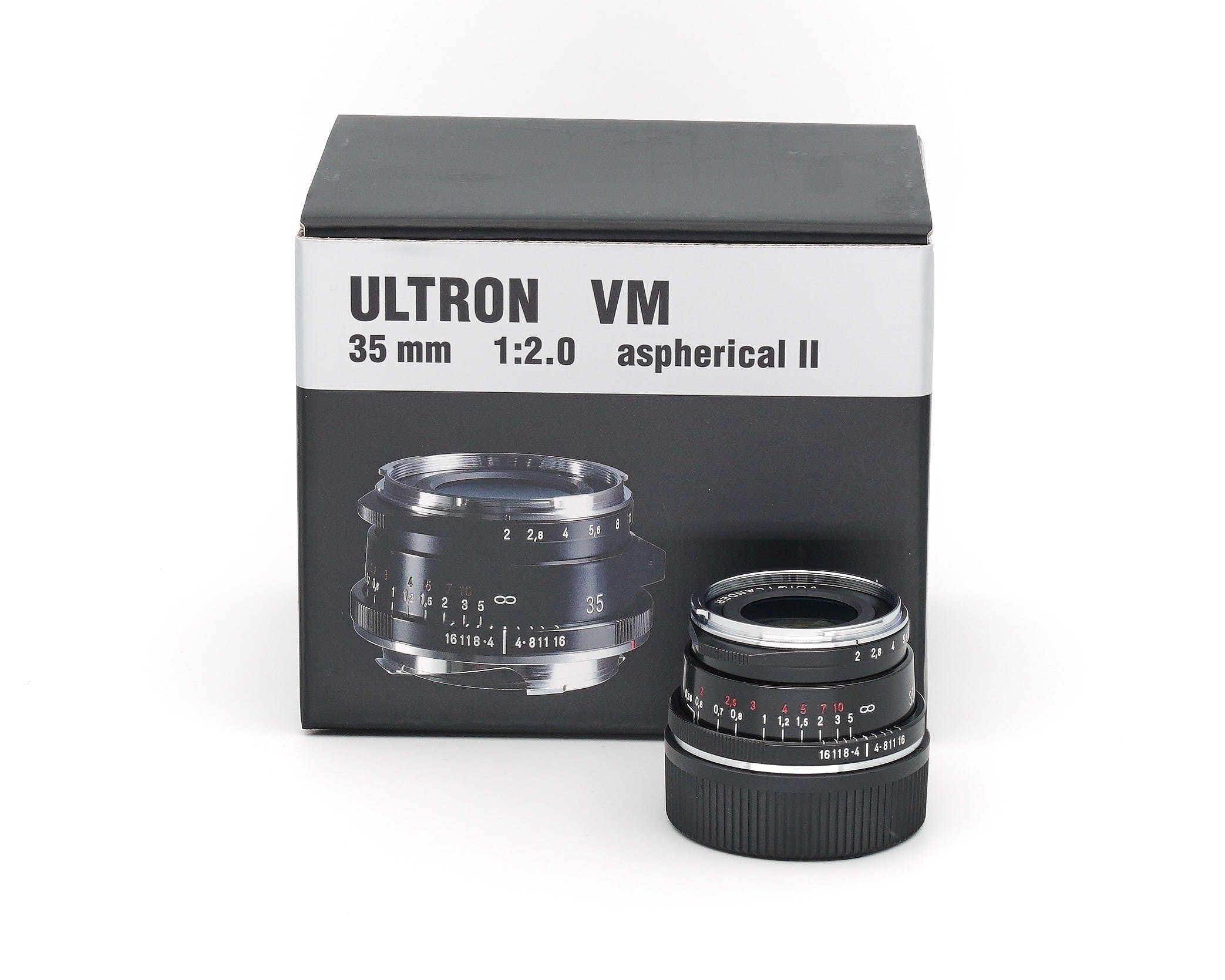 Voigtländer Ultron 35mm 2.0 ASPH. VM II für Leica M schwarz Einzelstück #**