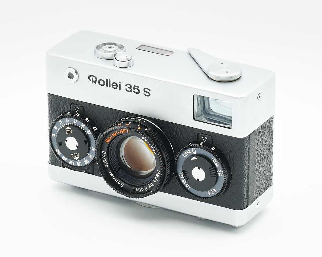 Rollei 35 S Analogkamera silber, Topzustand #X40815*